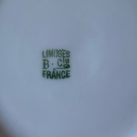 Limoges B et Cie porcelain coffee service circa 1965. 19 piece set - Picture 11 of 11